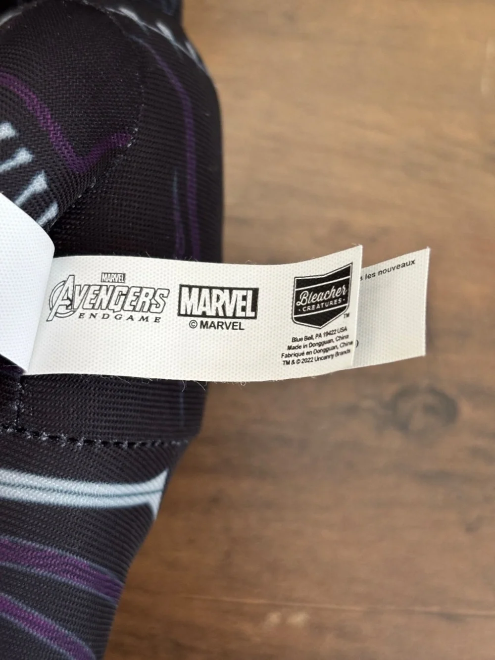 NWT Marvel Avengers Black Panther Plush Figure Stuffed Toy Bleacher Creatures 10